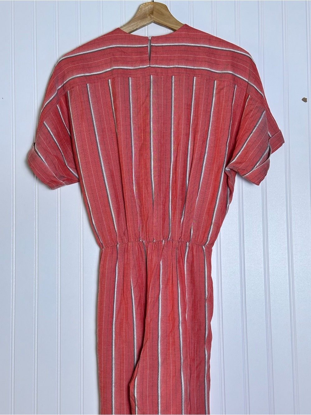Maje striped jumpsuit size 34 Pandoki or Pando style relaxed, bohemian-chic - Picture 9 of 11